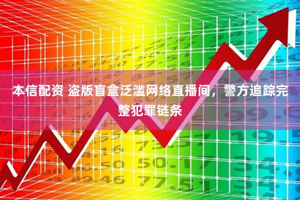 本信配资 盗版盲盒泛滥网络直播间，警方追踪完整犯罪链条